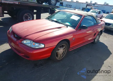 1995 Ford Mustang Gt/Gts from USA, damaged, VIN 1FALP45T4SF114396